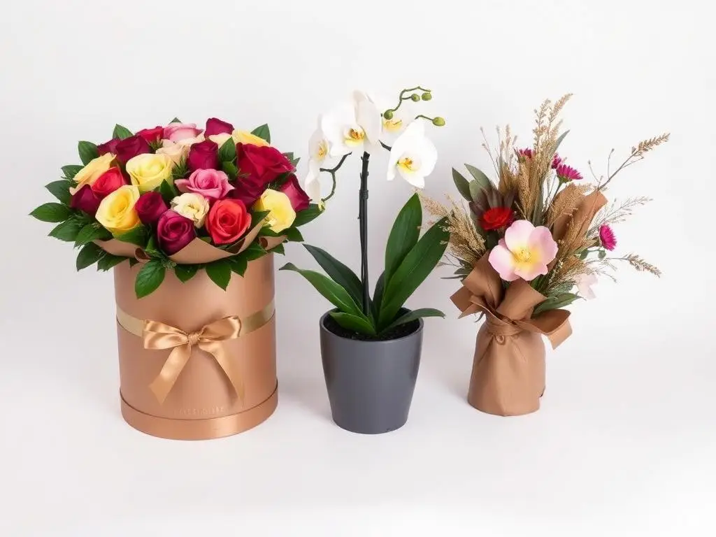 Alternatywne formy kwiatów na zaręczyny - flower box, roślina doniczkowa, kompozycja z suszonych kwiatów