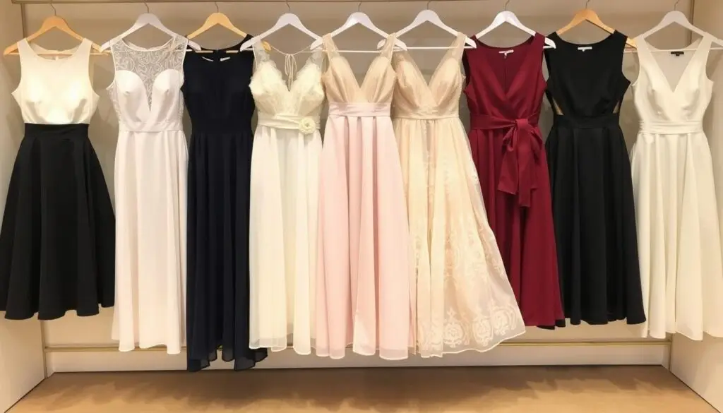 Eleganckie sukienki midi idealne na ślub cywilny w różnych stylach Eleganckie sukienki midi idealne na ślub cywilny w różnych stylach