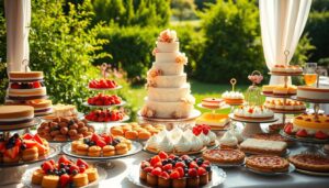 jakie ciasta na wesele latem