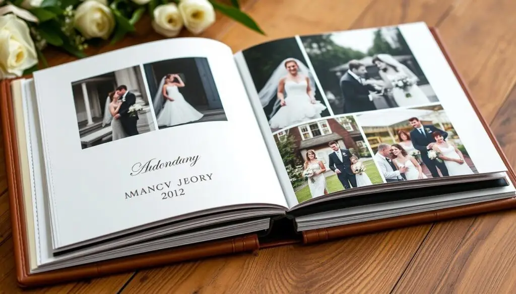 Personalizowany album ze zdjęciami jako prezent na rocznicę ślubu - co na rocznicę ślubu