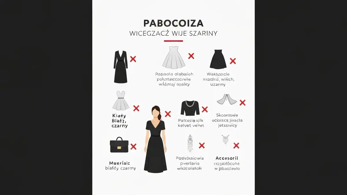 Czego nie zakładać na ślub – kompletna lista zakazów i błędów stylizacyjnych