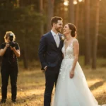 Para młoda podczas sesji plenerowej z fotografem ślubnym w 2026 roku