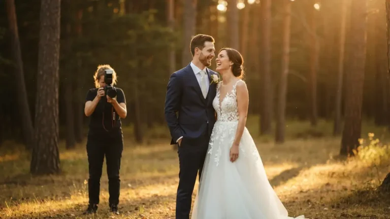 Para młoda podczas sesji plenerowej z fotografem ślubnym w 2026 roku